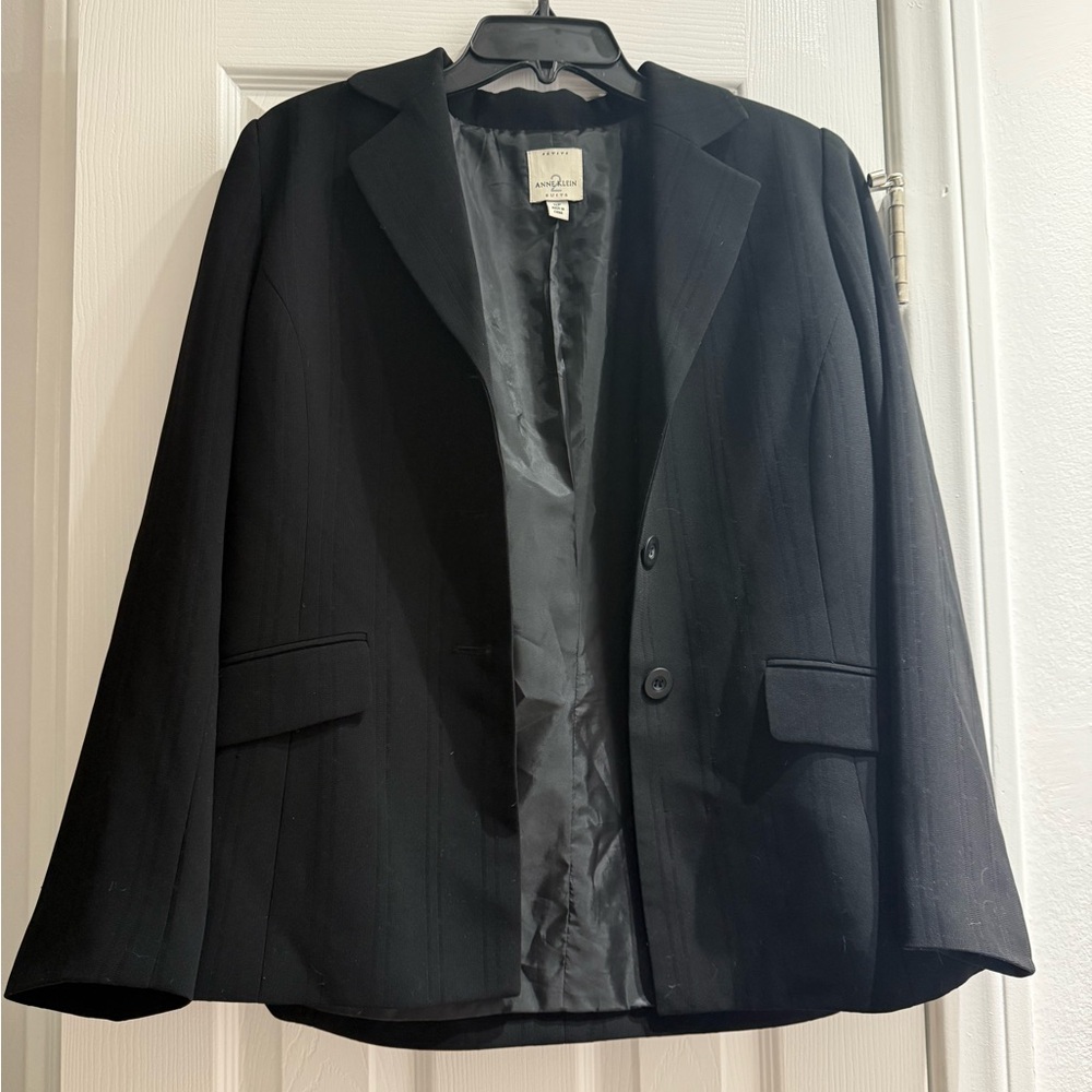 Anne Klein Black Suit Jacket